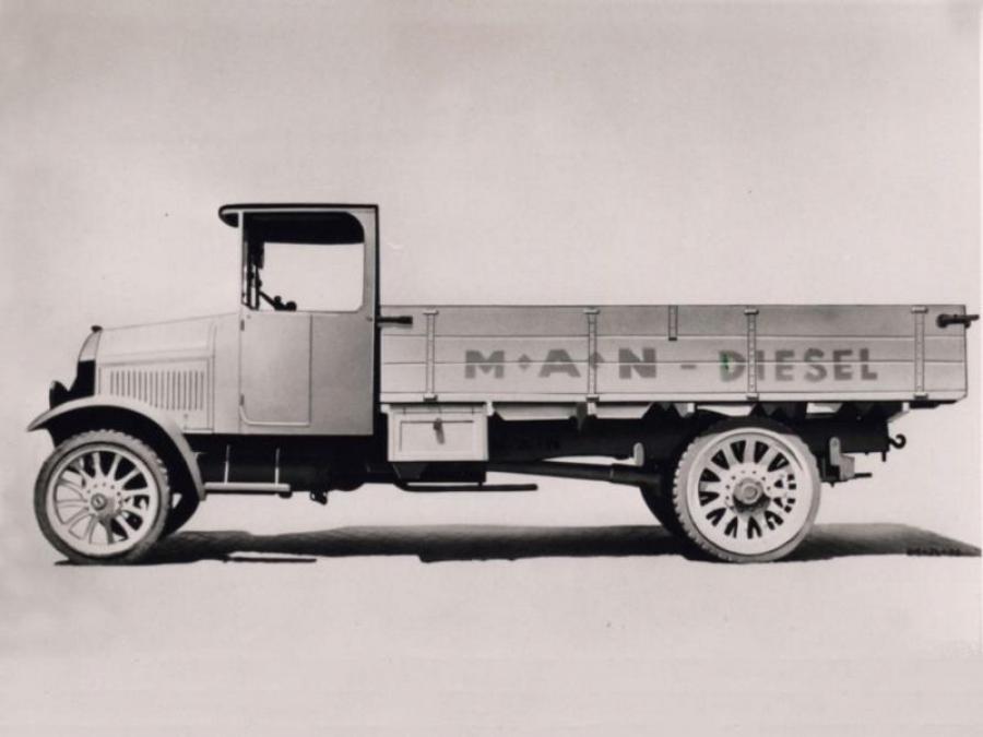  MAN Diesel Truck 1920 года  (фото 2 из 4)